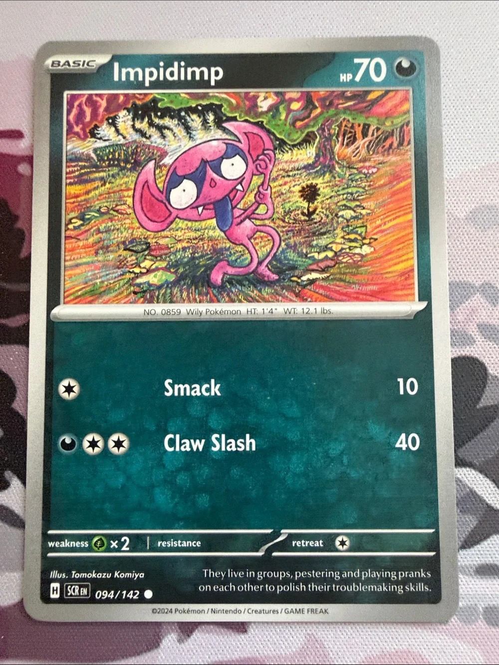 Impidimp & Morgrem Evolution Collection Lot | 4 Pokémon Cards | ✨5/$25✨